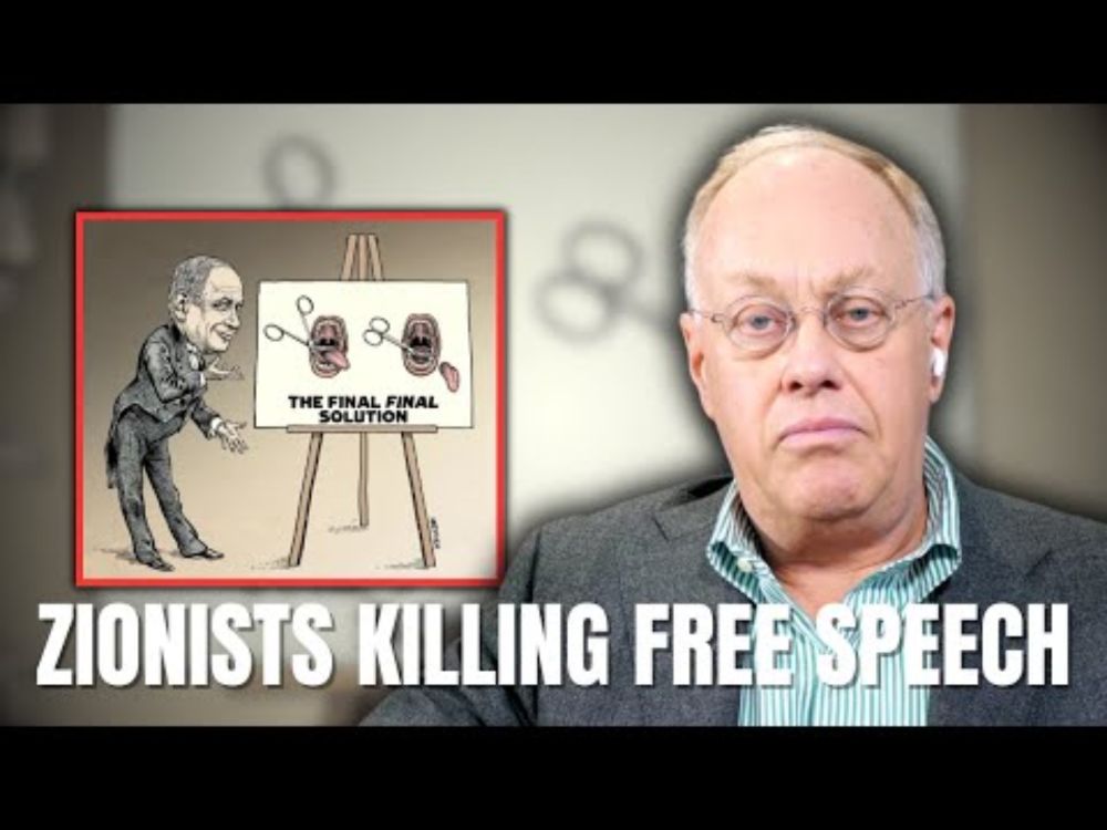 Chris Hedges: Abolishing the First Amendment For Israel