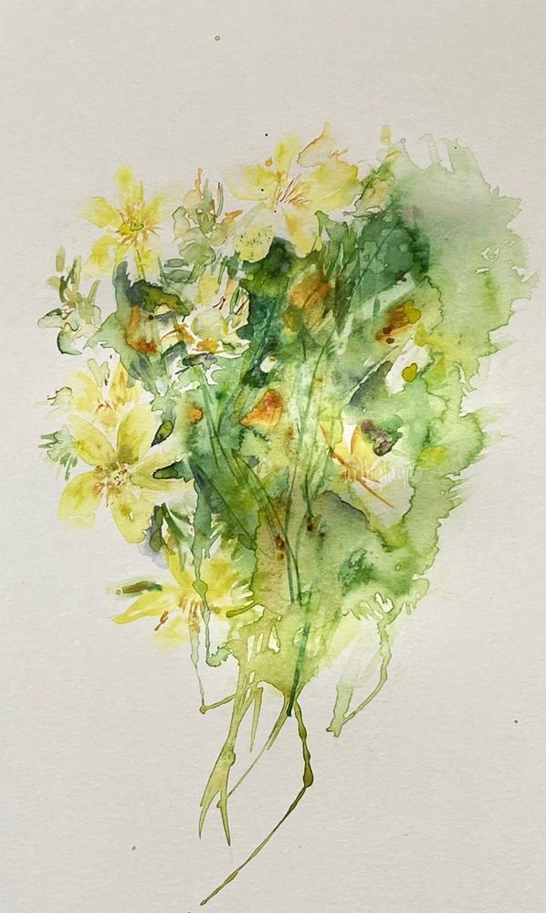 Watercolor flowers