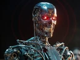 Image d'un Terminator sans apparence humaine tirée du 1er film Terminator