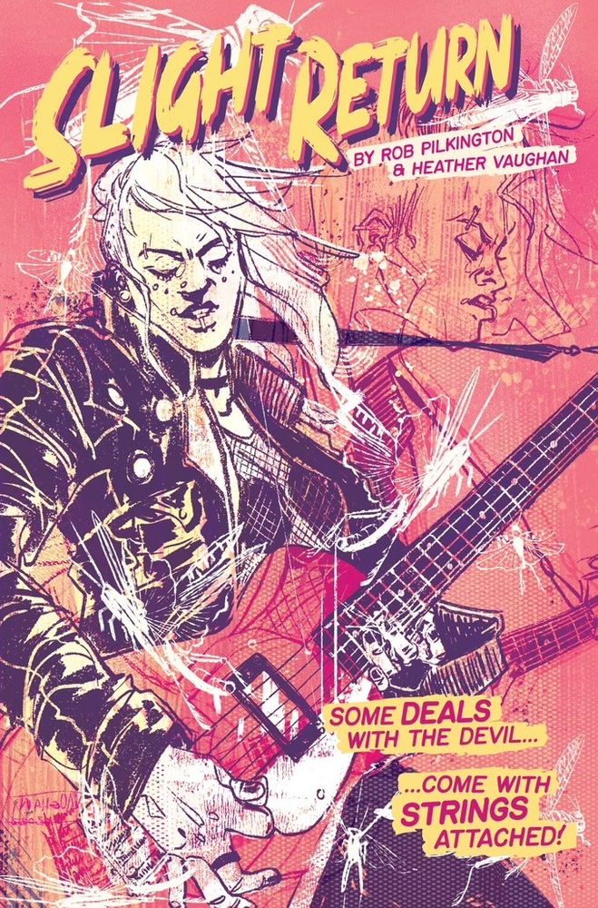 Cover A for SLIGHT RETURN by Heather Vaughan