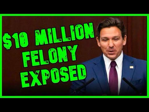 BOMBSHELL: Ron DeSantis MASSIVE $10 Million Felony EXPOSED! | The Kyle Kulinski Show