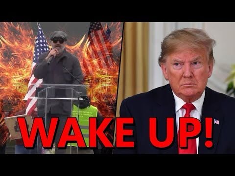 "WAKE THE F*CK UP!" Trump-Musk Protester GOES NUCLEAR on Chuck Schumer, Democrats