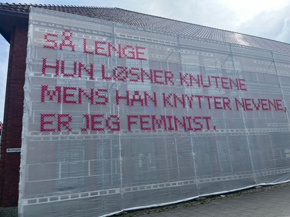 Fassade des Nordenfjeldske Kunstindustriemuseum in Trondheim 