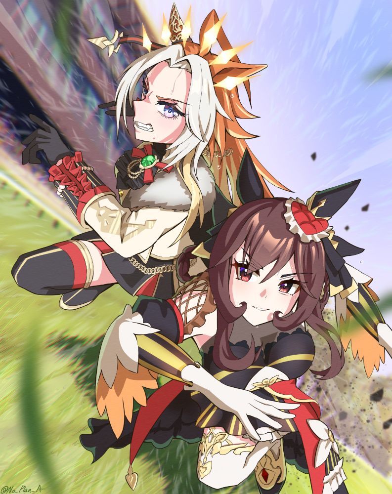 ジェンティルドンナ　オルフェーブル　ウマ娘　6th リアルガチャ ジェンティルドンナ オルフェーブル ウマ娘 6th リアルガチャ