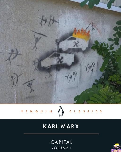 New cover art for Karl Marx's "Capital" put out by Penguin Classics.  Don't care if it's fake, it's worth a good laugh.