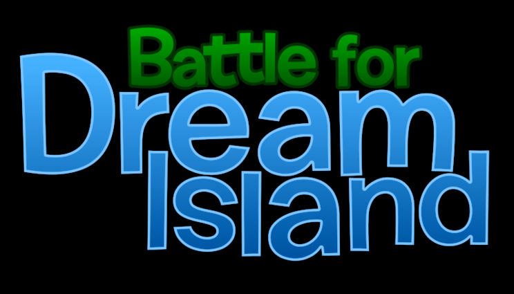 The logo for the web series "Battle for Dream Island".