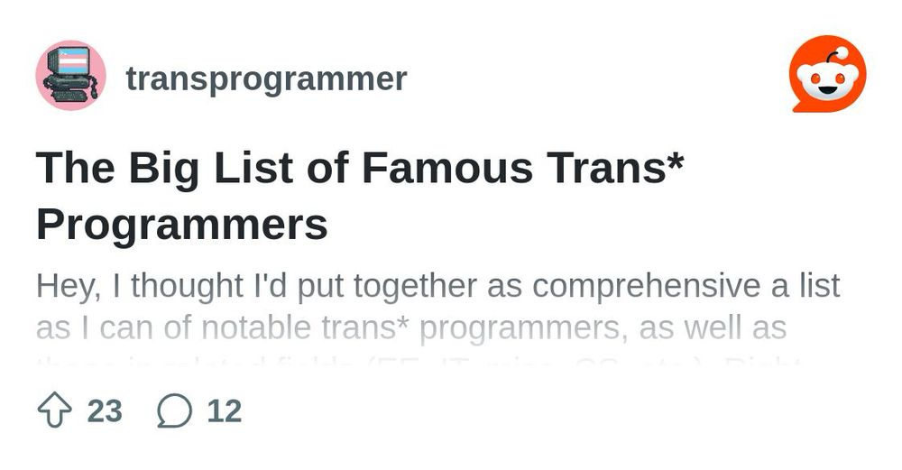 Explore this post and more from the transprogrammer community