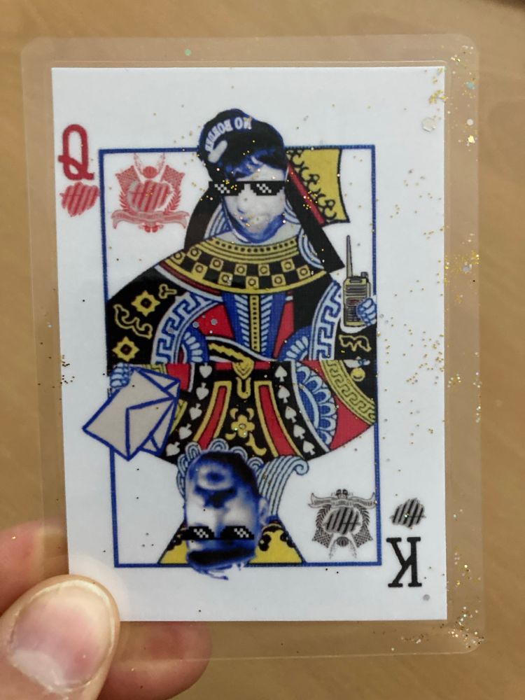 Joker Spokecard für selbige Veranstaltung 