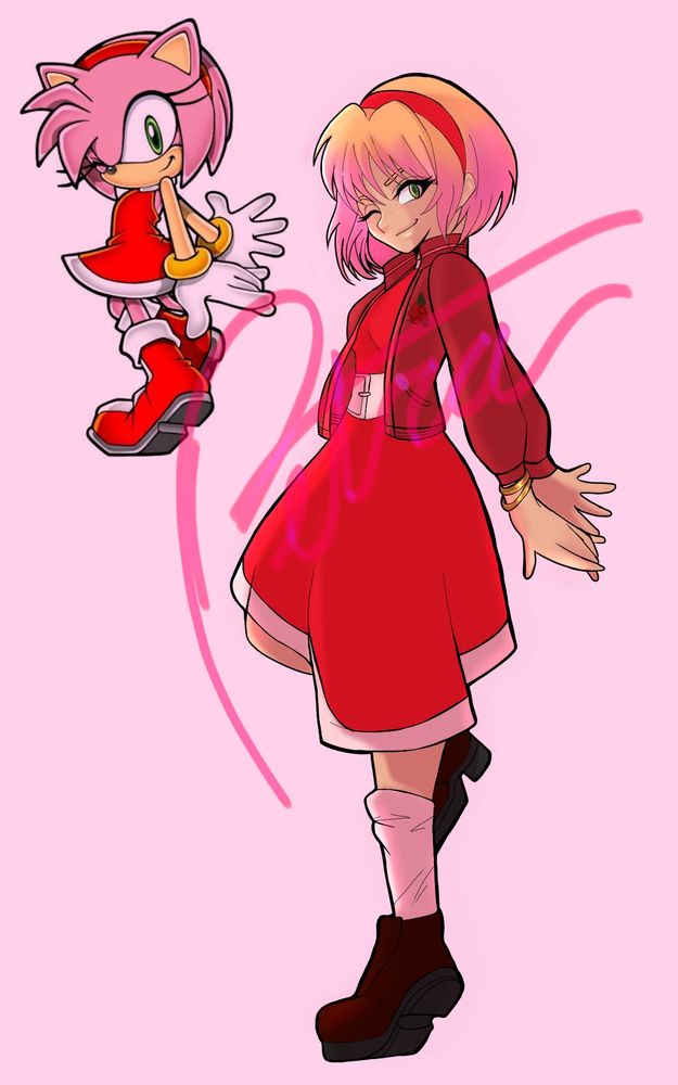 Human Amy Rose