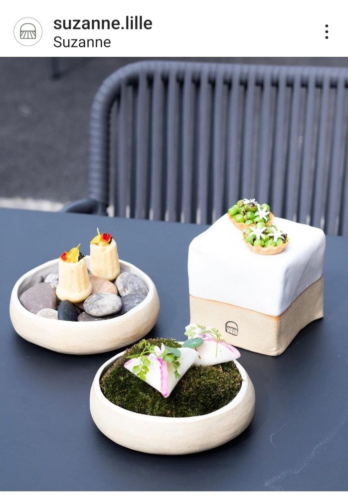 Trio d'amuse-bouches du restaurant Suzannz