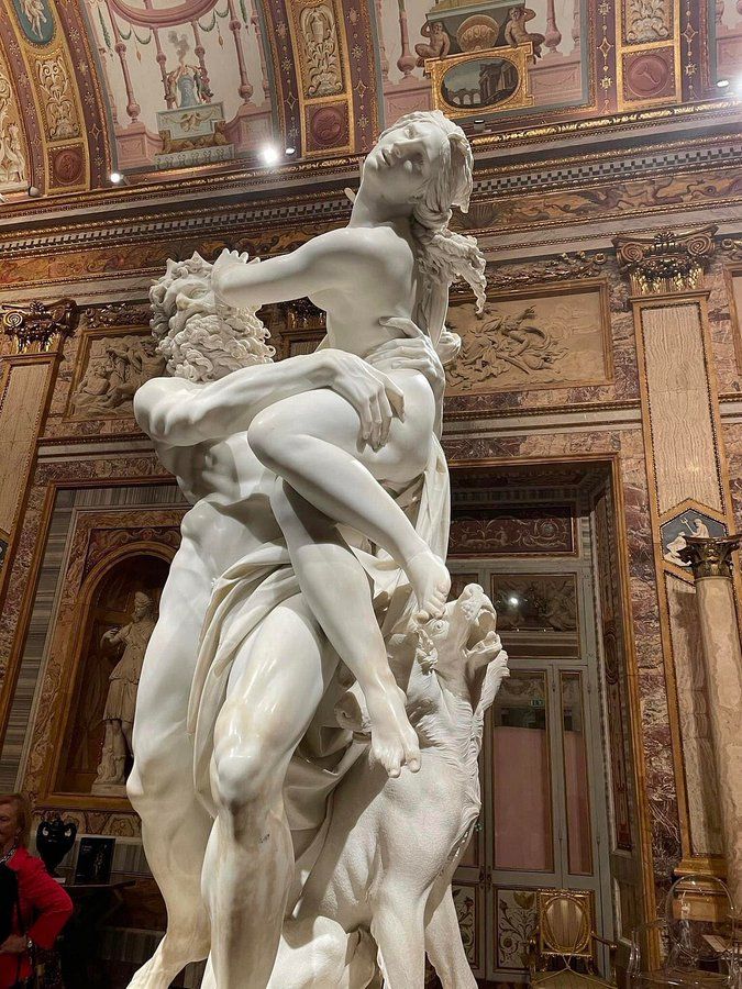 The Rape of Proserpina, Bernini, marble, 1621.