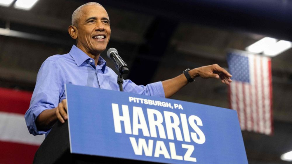 Obama macht Wahlkampf für Harris – und teilt gegen Trump aus