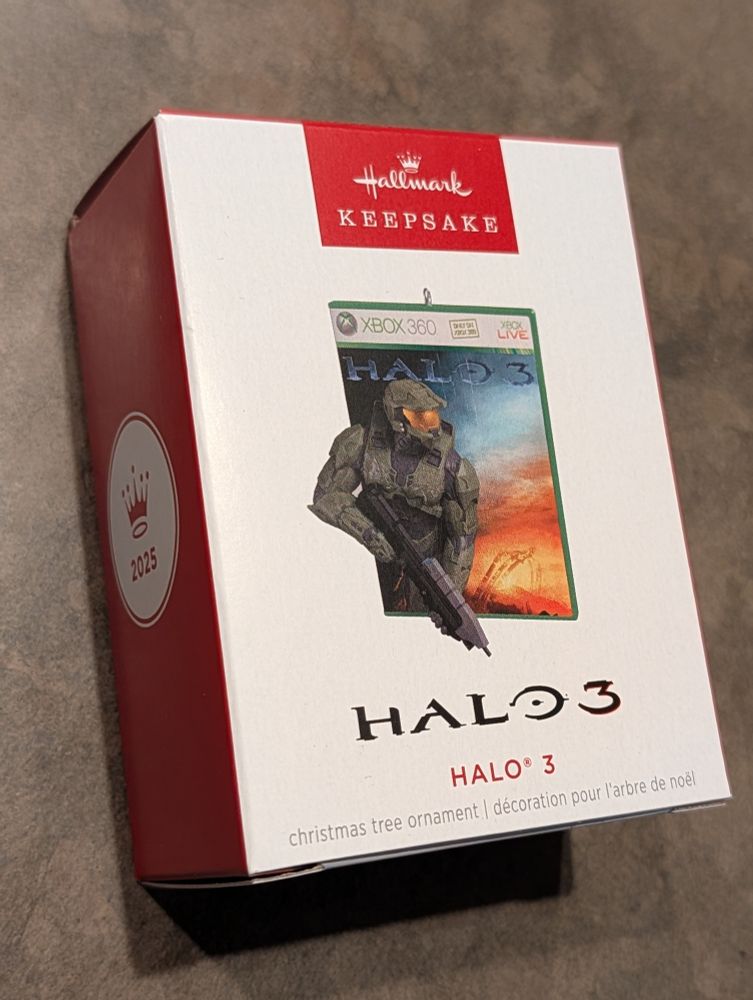 Hallmark Halo 3 holiday ornament 