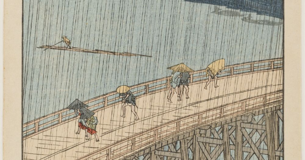 10-Minute Challenge: Hiroshige’s ‘Sudden Rain’