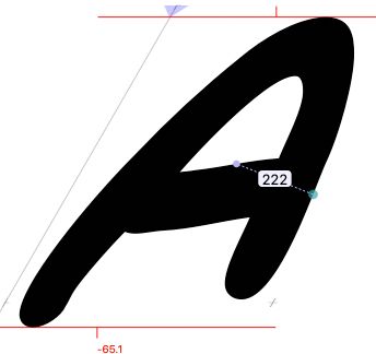 Letter A - solid