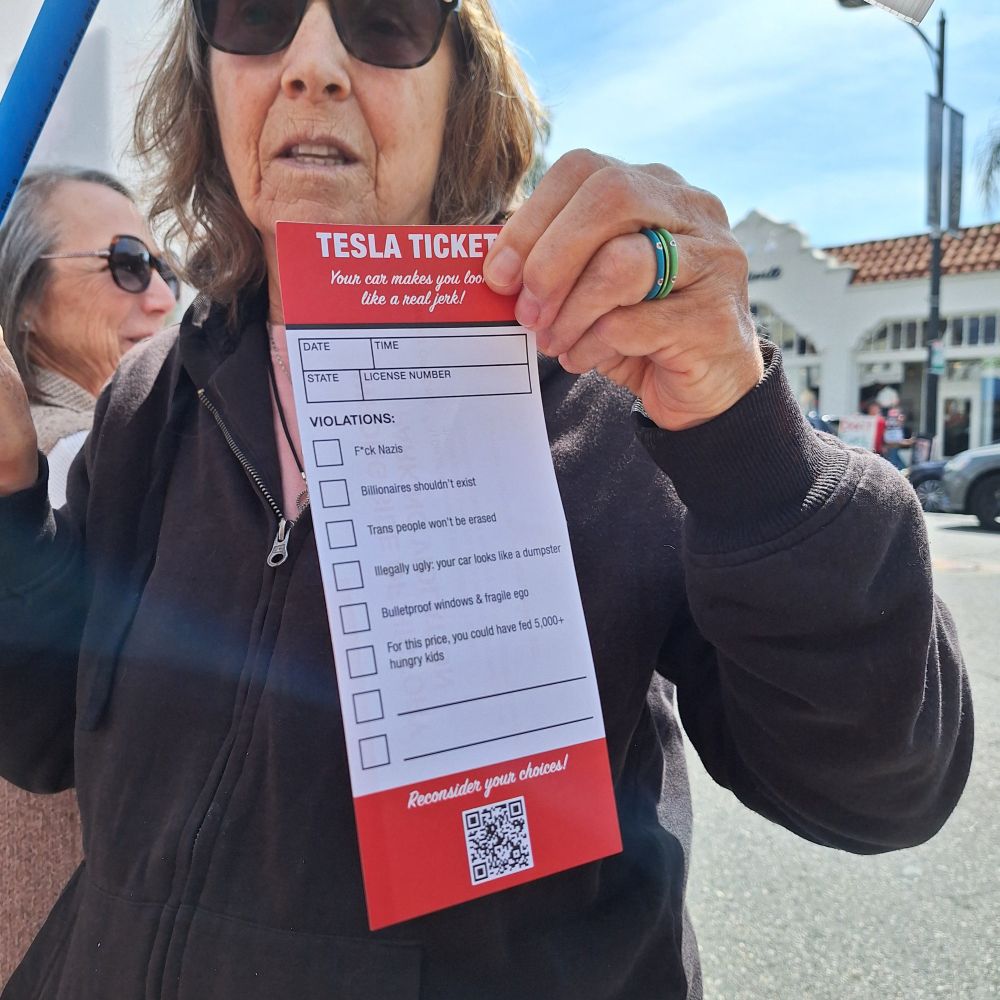 Tesla ticket 