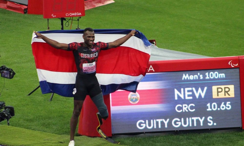 Costa Rica Celebrates as Sherman Guity Wins Paralympic Gold in 100m