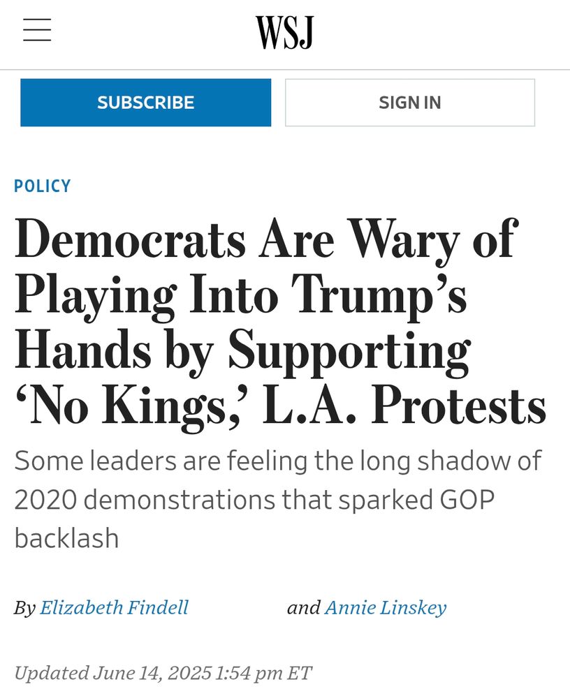 Democrats Are Wary of Playing Into Trump’s Hands by Supporting ‘No Kings,’ L.A. Protests
Some leaders are feeling the long shadow of 2020 demonstrations that sparked GOP backlash