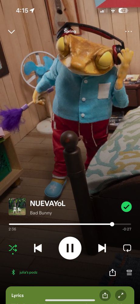 NUEVAYoL by Bad Bunny on Spotify 