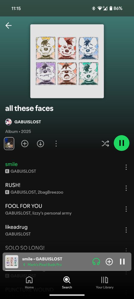 all these faces - GABUISLOST