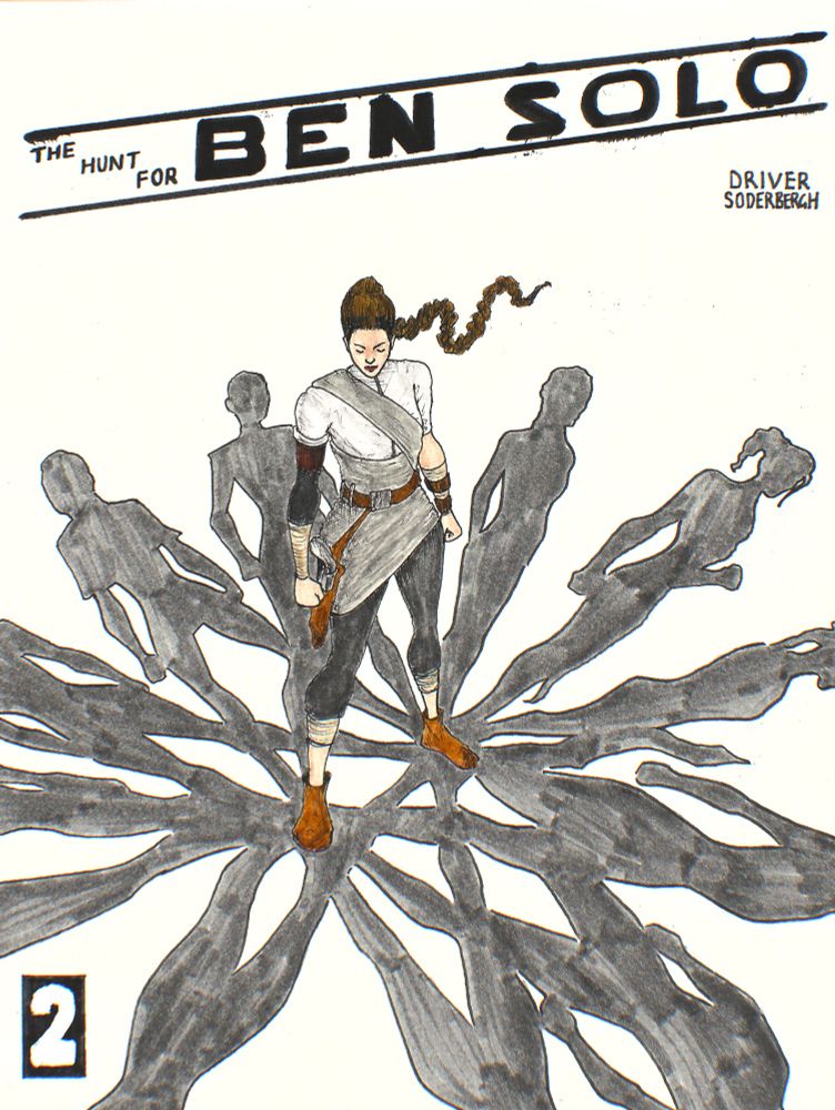 colored hunt for ben solo #2 cover