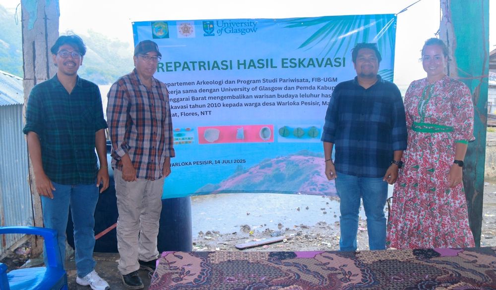 UGM-UofG Partnership Leads to Repatriation of Cultural Heritage and Ancestral Remains group photo