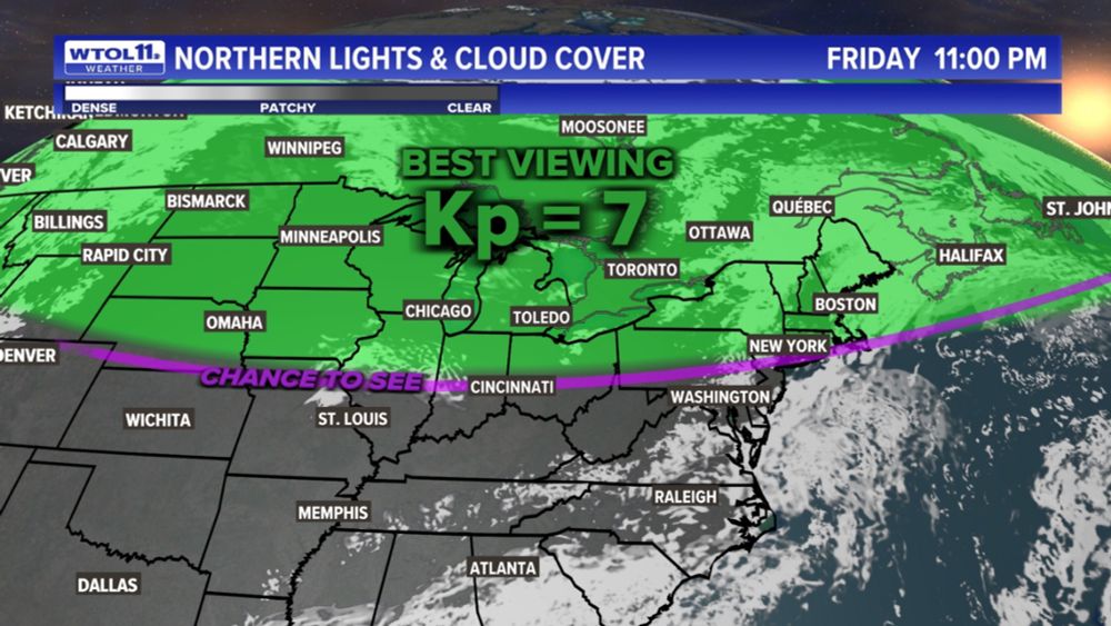 Northern Lights possible later this week: Here's the best chance to see them