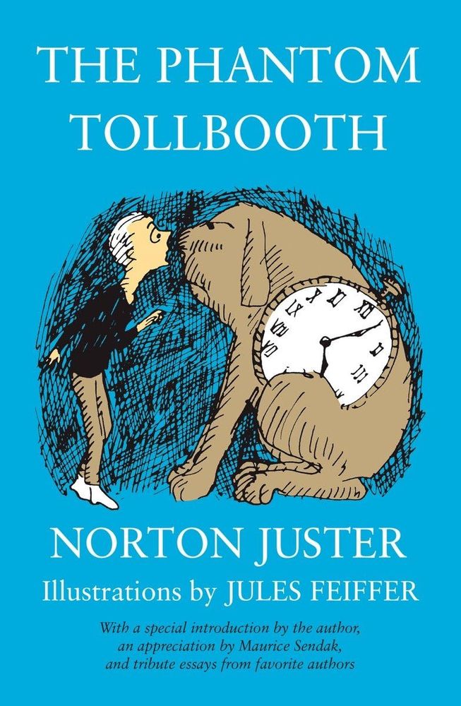 Cover of "The Phantom Tollbooth" by Norman Juster with illustrations by Jules Feiffer.