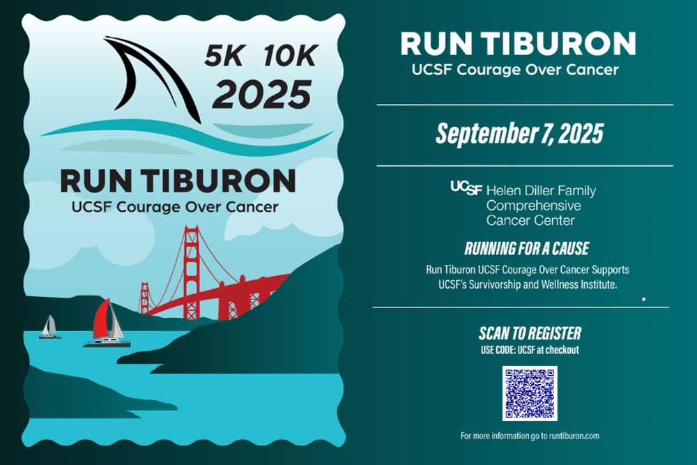 RUN TIBURON is a fundraiser for UCSFʻs Survivorship and Wellness Health services