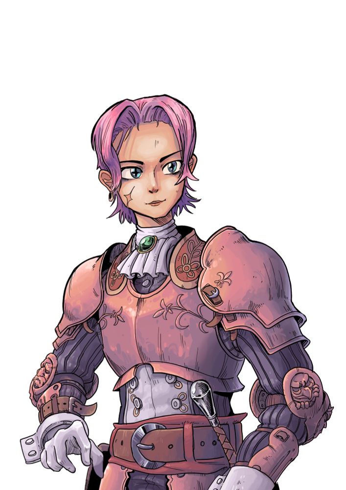 Pink knight !!