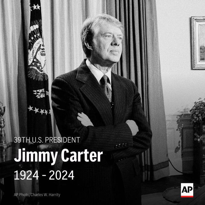 Portrait of President Jimmy Carter –AP