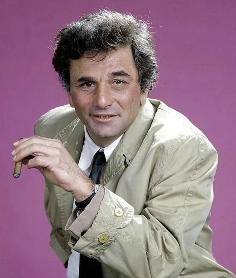 L'inspecteur Columbo avec son cigare