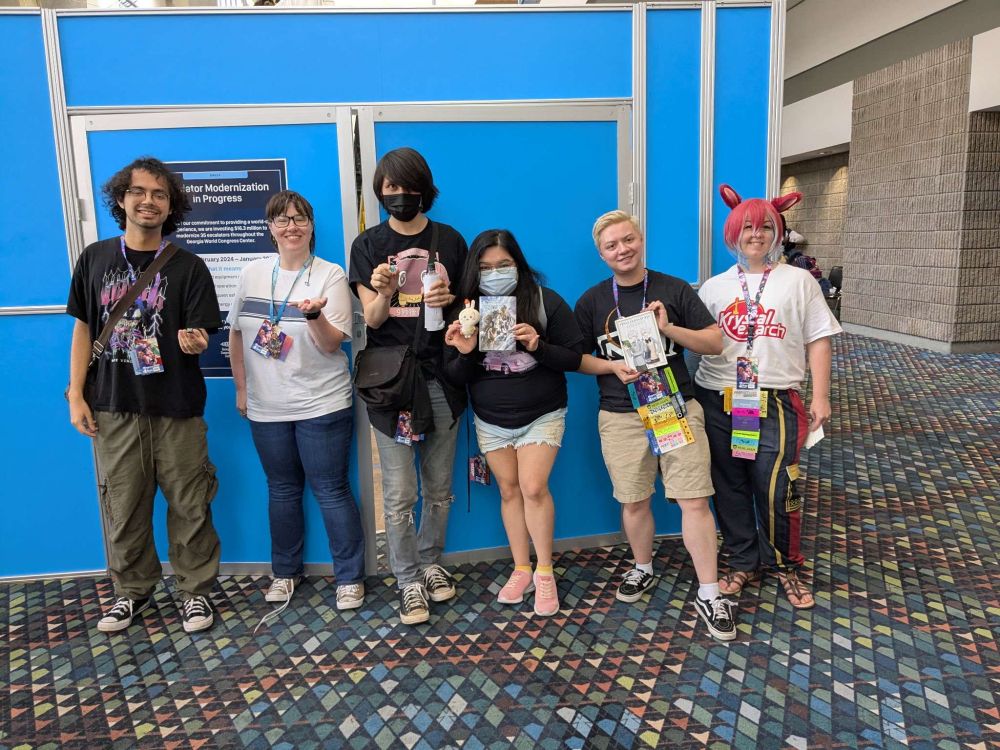 The amazing winners for our Final Fantasy XIV Trivia Panel at MomoCon 2025.