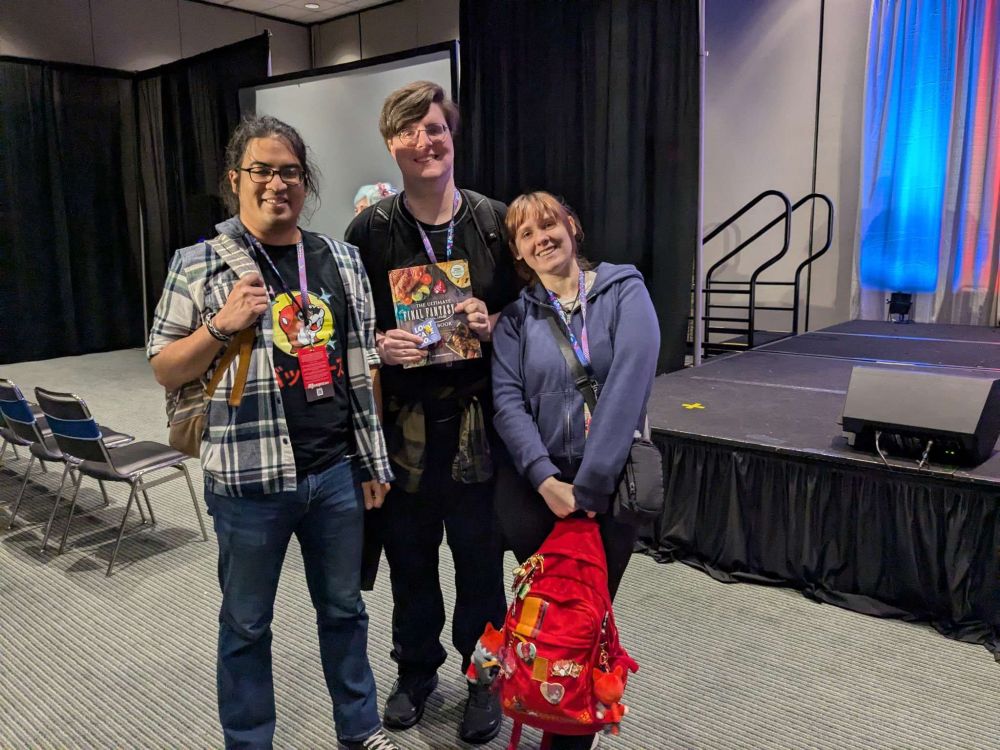 The amazing winners for our Final Fantasy XIV Trivia Panel at MomoCon 2025.