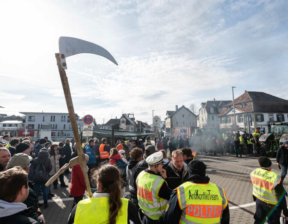 Nach Bauerndemo in Biberach: Über 40 Strafbefehle gegen Landwirte