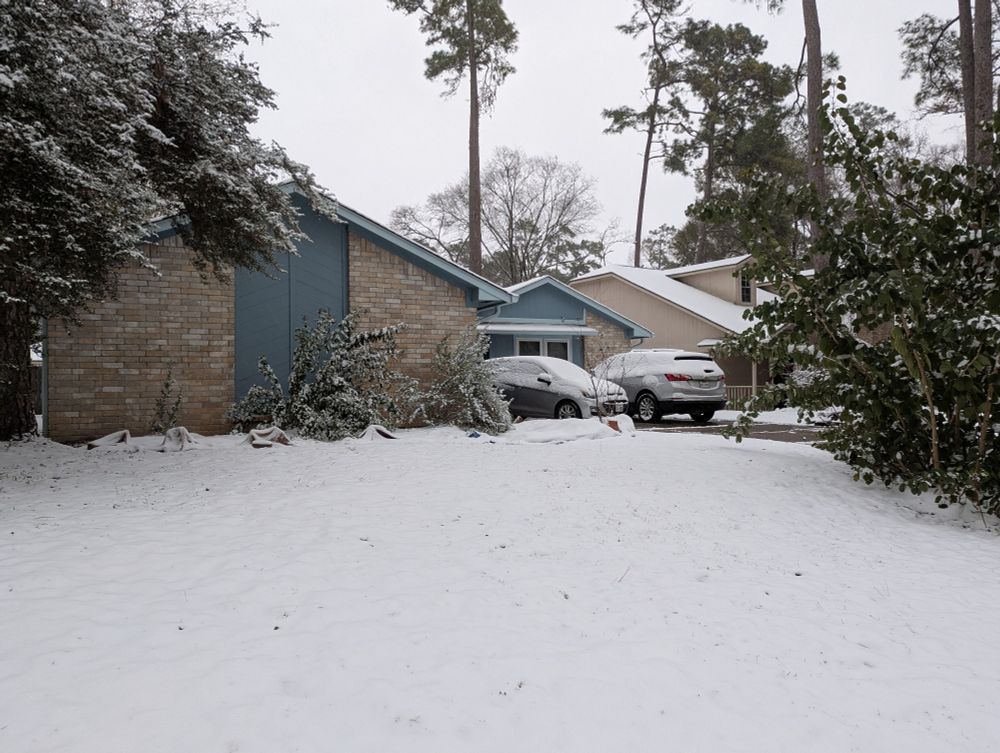 A lot of snow