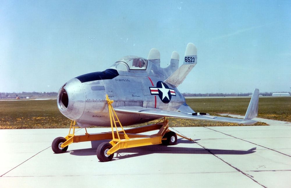 McDonnell XF-85 Goblin - serial number 46-523 in the National Museum of the United States Air Force - Wright Patterson Airforce Base. 