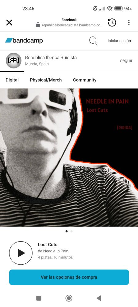 Portada de disco de Needle In Pain 