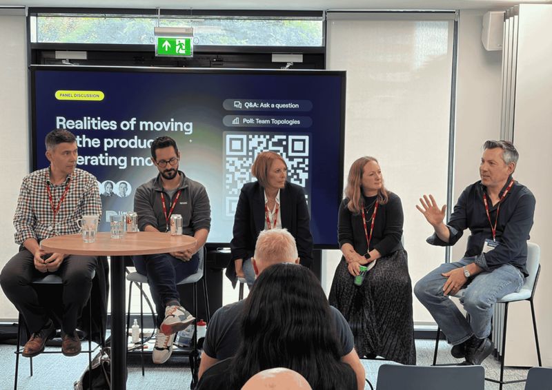 Huge thank you to everyone who came along to the panel discussion on The Realities of Moving to the Product Operating Model, and to Hyperact for organising and facilitating such a great discussion  👉🏻 Dive deeper: https://www.hyperact.co.uk/blog/realities-of-moving-to-the-product-operating-model