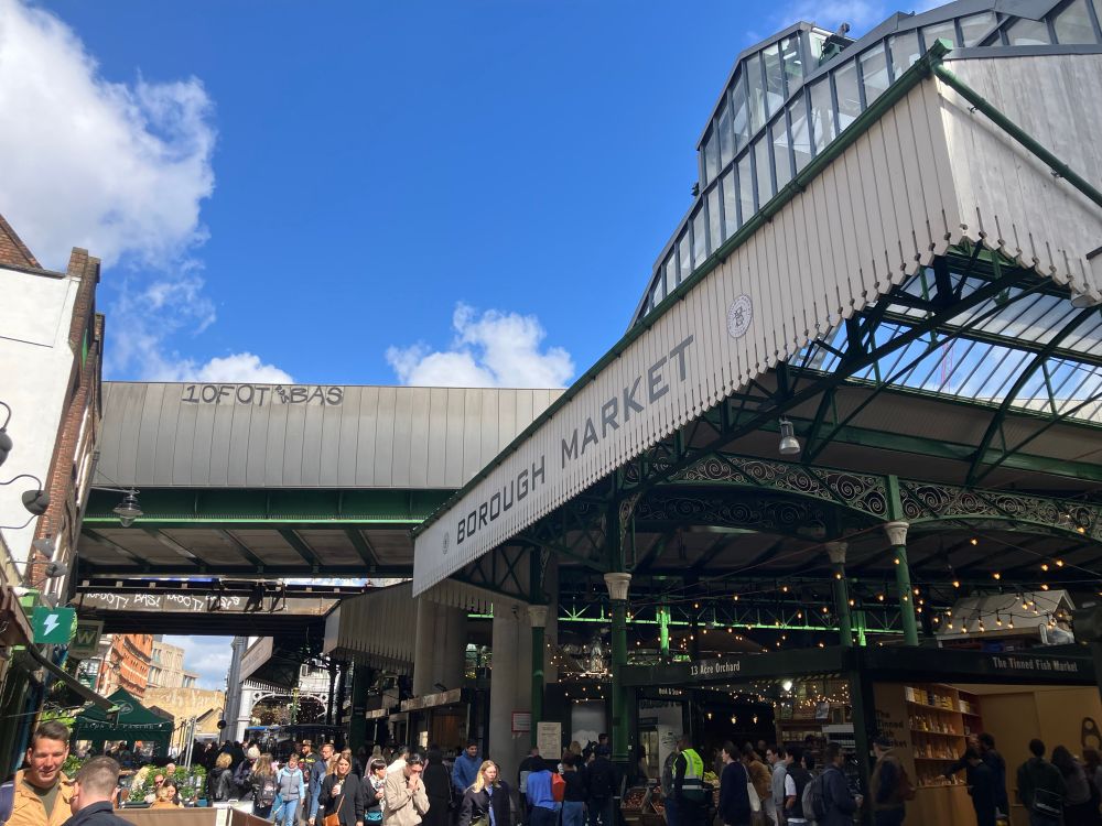 Entrance to Borough Market.