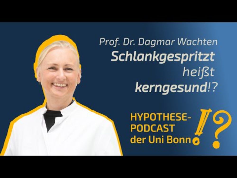 Prof. Dr. Dagmar Wachten: "Schlank gespritzt heißt kerngesund"