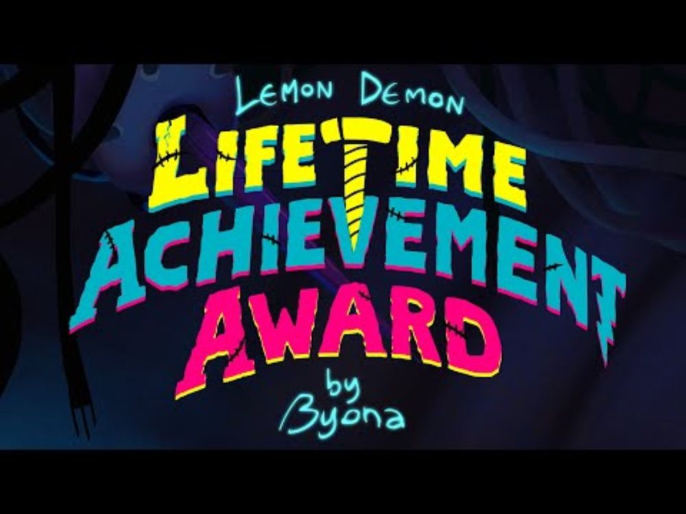 Lemon Demon - Lifetime Achievement Award (Animated Music Video)