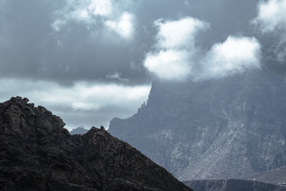 Mountains with cloud