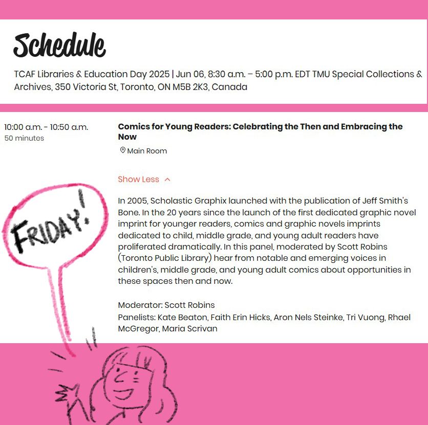 I am on one pane during the TCAF Libraries & Education Day.
Friday June 6, 10-10:50 AM at the TMU Special Collections & Archives