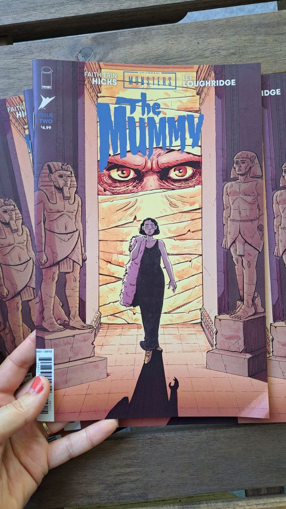 The cover to the mummy issue 2