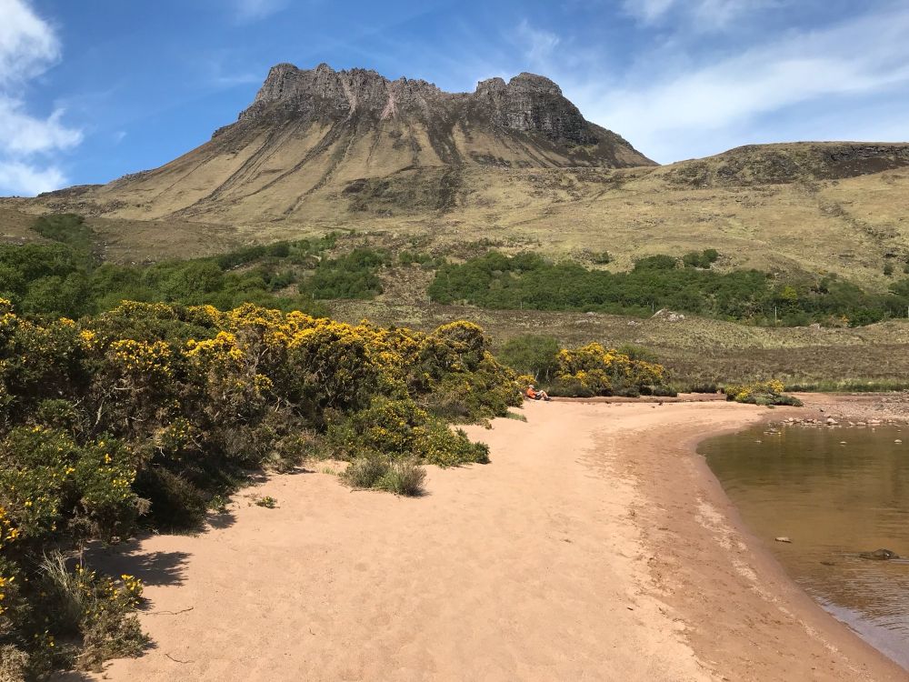 Stac Pollaidh taken from Loch Lurgainn