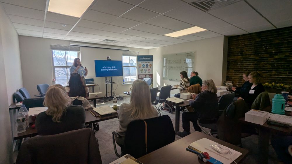 New Futures all day advocacy training