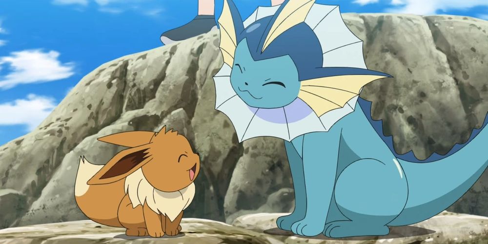 Eevee + Vaporeon