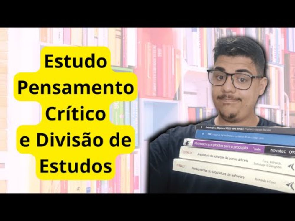 Livros de Programação: A MINHA forma de estudar