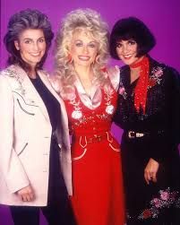 Emmylou Harris, Dolly Parton, and Linda Ronstadt promotional photo from the 1990s

Honestly? This would fix me